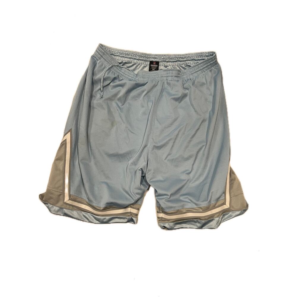 Starbury Gray Yellow Basketball Shorts Mens XXL Stephan Marbury